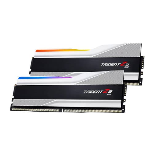 G.Skill Trident Z5 RGB 64GB (32GBx2) DDR5 6000MHz Desktop RAM (Metallic Silver)